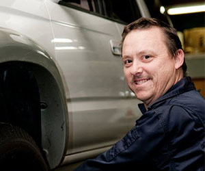 Technician at Work | Ledoux's Auto Service