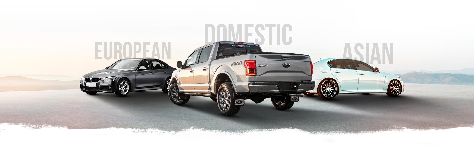 We service european, domestic, asian vehicles